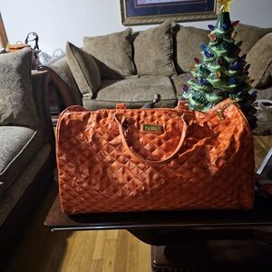 Vera Bradley Bright Orange Quilted Bag